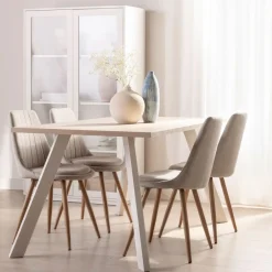 Klast Home Packs 4 Sillas Tapizadas|Sillas De Comedor Y Cocina>Ingrid Beige