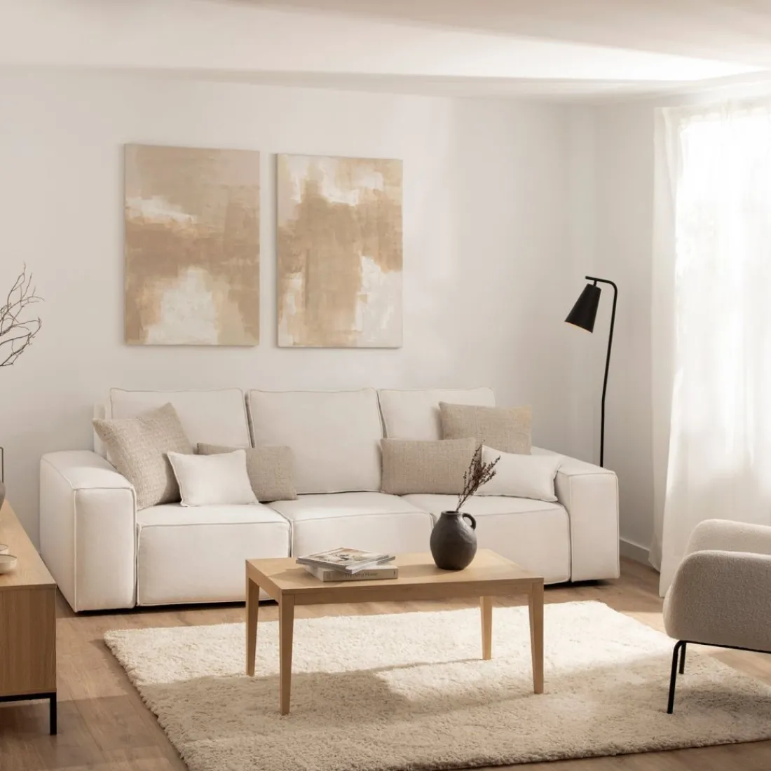 Klast Home Sofás 3 Plazas>Jasper