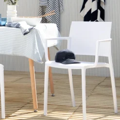 Klast Home Sillas De Exterior|Sillas De Comedor Y Cocina>Jeven Blanco