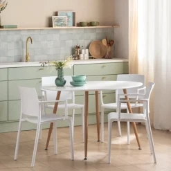 Klast Home Packs 4 Sillas Polipropileno|Sillas De Exterior><noscript><img width=