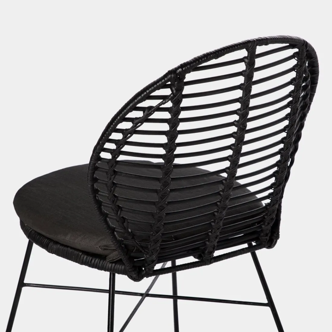 Klast Home Ratán|Sillas De Exterior>Kala Negro