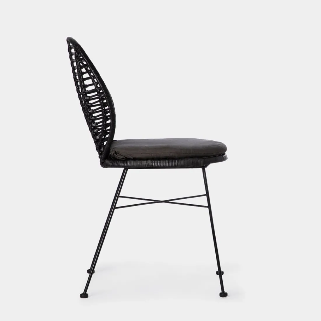 Klast Home Ratán|Sillas De Exterior>Kala Negro