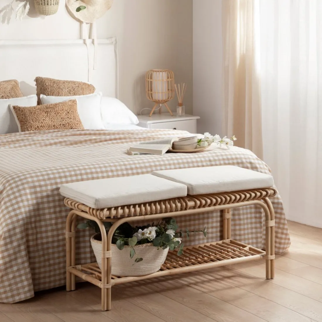 Klast Home Ratán|Descalzadores Y Baúles Para Pie De Cama>Kina