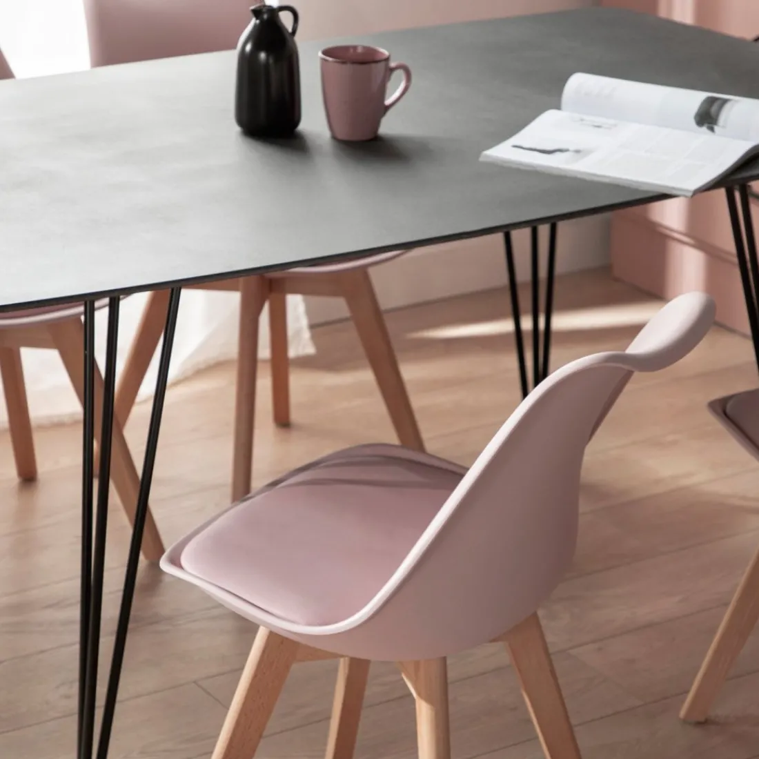 Klast Home Packs 4 Sillas Polipropileno|Sillas De Exterior>Kler Rosa