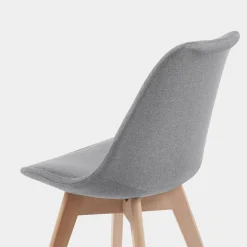 Klast Home Packs 4 Sillas Tapizadas|Sillas De Comedor Y Cocina>Kler Gris