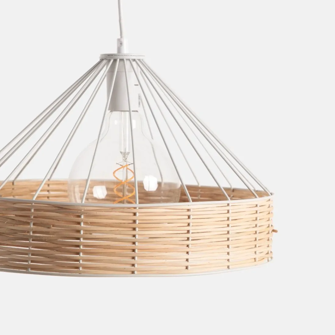 Klast Home Lámparas De Techo>Kopa Natural/Blanco/Natural/blanco