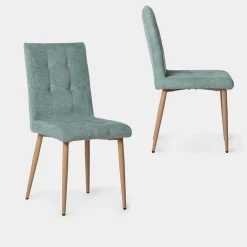 Klast Home Packs 2 Sillas Tapizadas|Sillas De Comedor Y Cocina>Leia Menta
