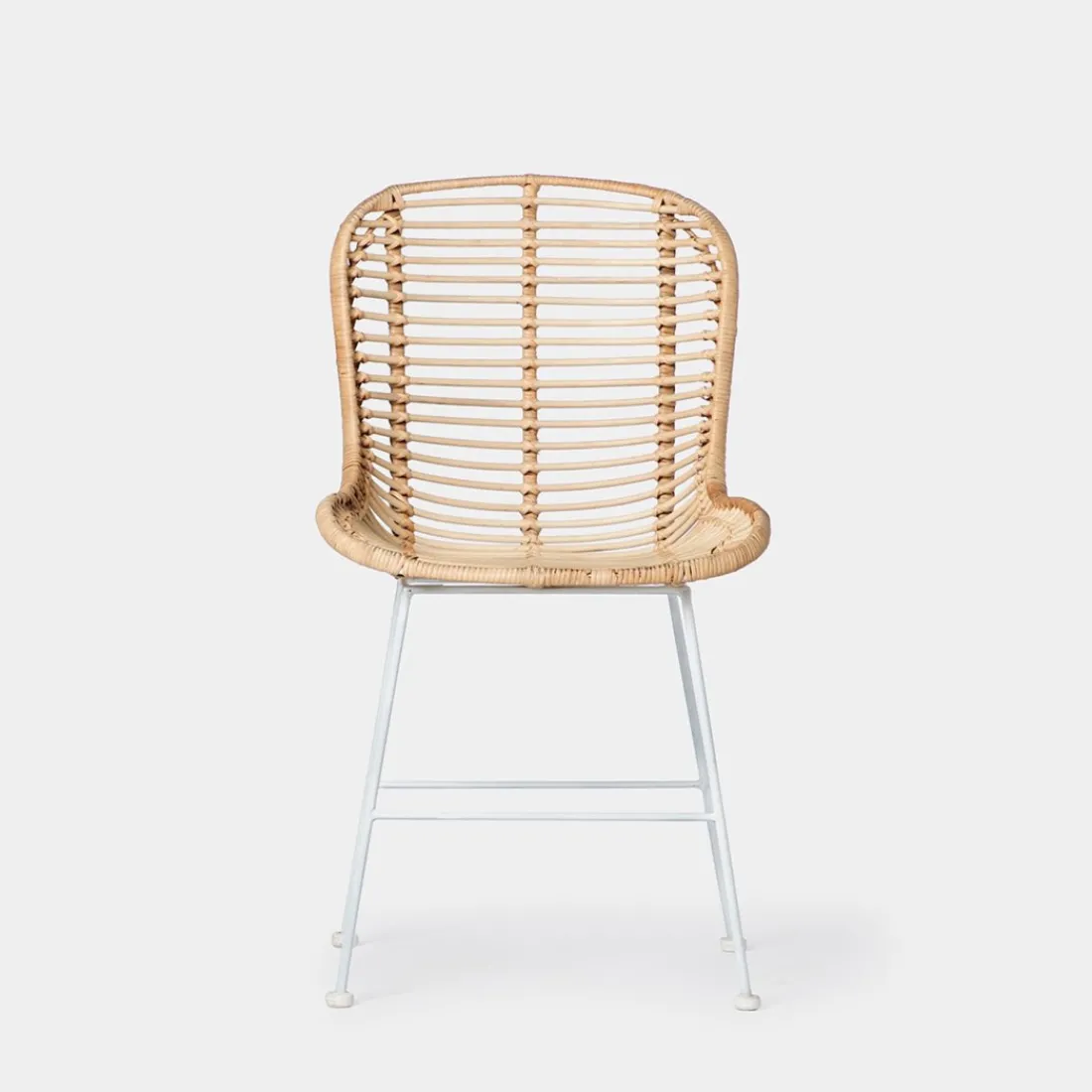 Klast Home Ratán|Sillas De Exterior>Leo Natural/Blanco