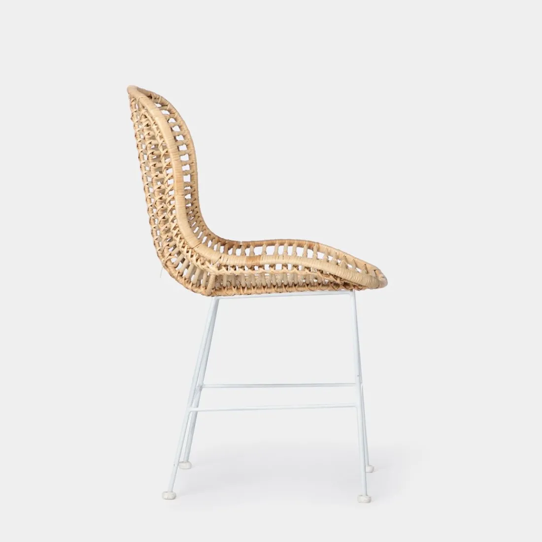Klast Home Ratán|Sillas De Exterior>Leo Natural/Blanco