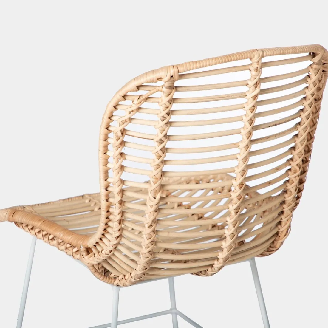 Klast Home Ratán|Sillas De Exterior>Leo Natural/Blanco