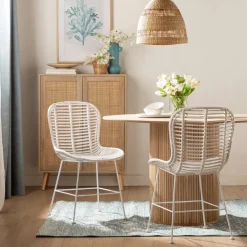 Klast Home Ratán|Packs 2 Sillas Ratán>Leo Blanco
