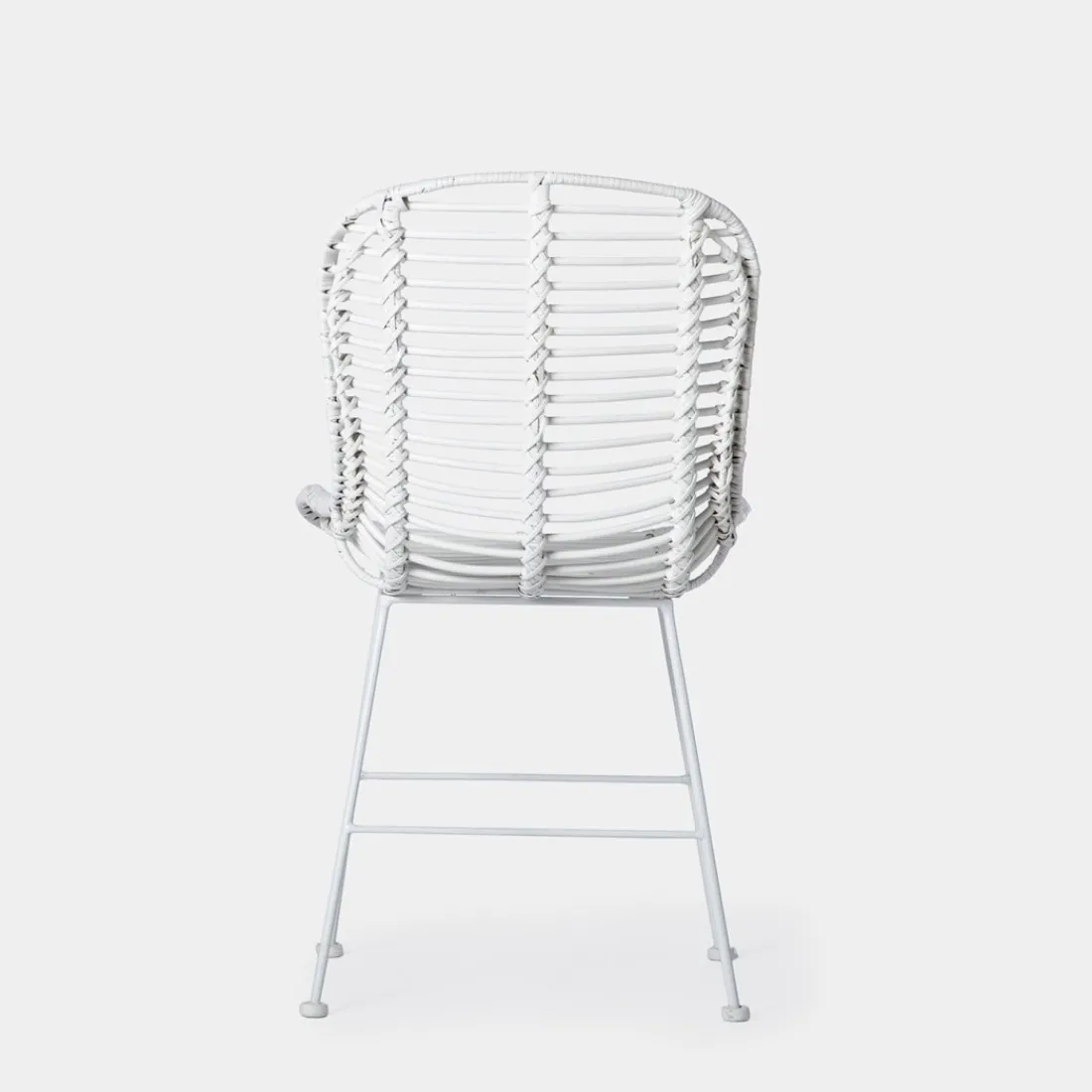 Klast Home Ratán|Sillas De Exterior>Leo Blanco