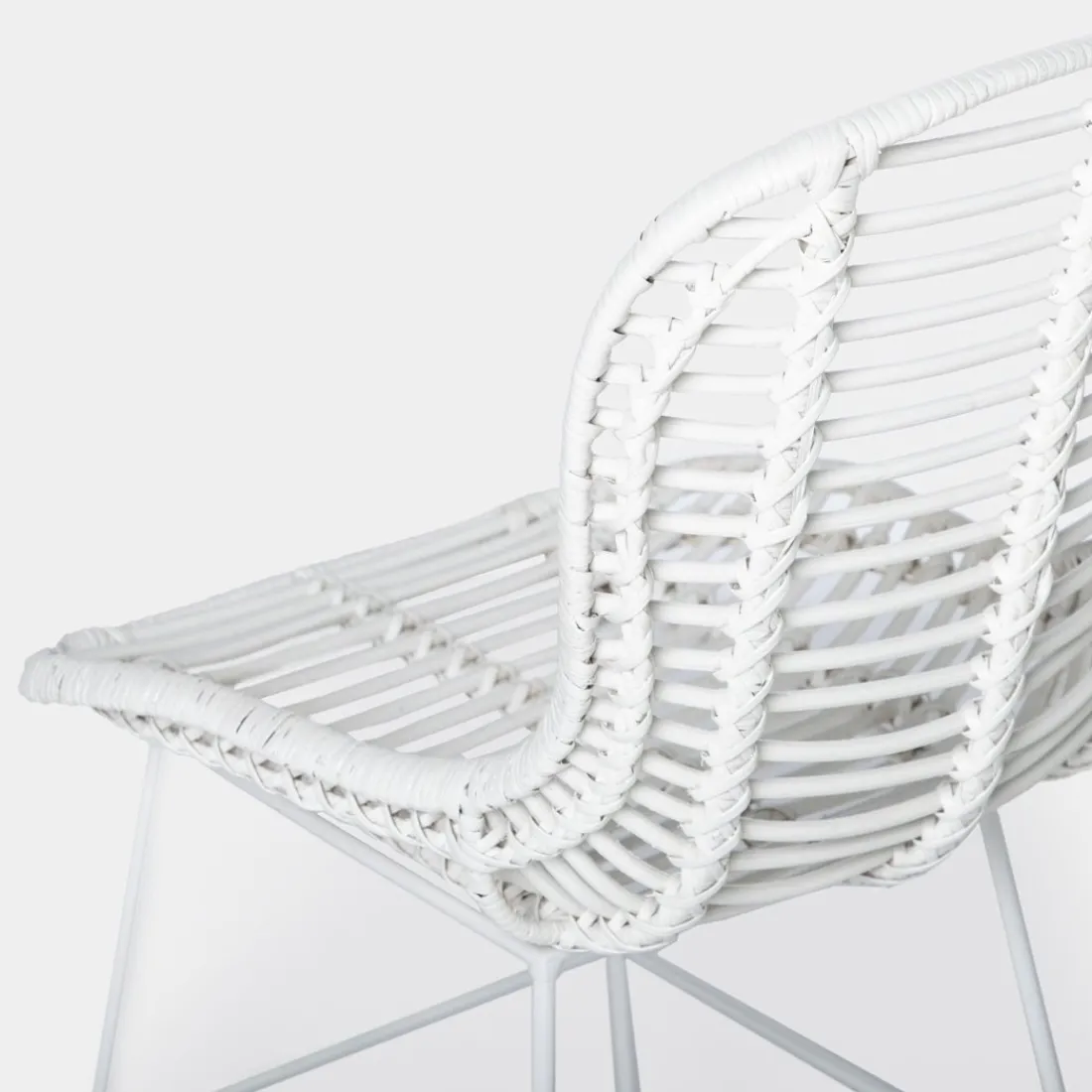 Klast Home Ratán|Sillas De Exterior>Leo Blanco