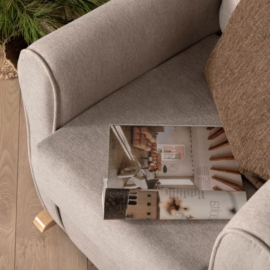 Klast Home Butacas Para Dormitorio|Sillones Y Butacas>Lily Topo