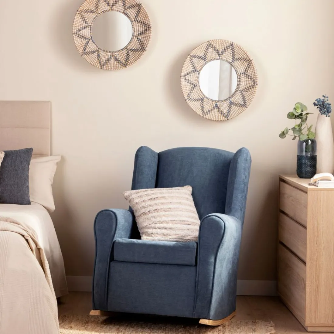 Klast Home Butacas Para Dormitorio|Sillones Y Butacas>Lily Azul