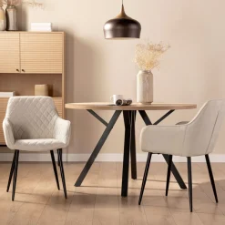 Klast Home Packs 2 Sillas Tapizadas|Sillas De Comedor Y Cocina>Lizel Beige