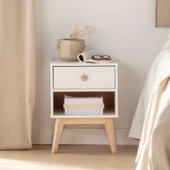 Klast Home Packs De 2 Mesitas De Noche|Mesitas De Noche>Luke Blanco