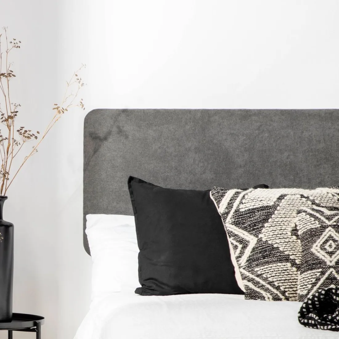 Klast Home Cabeceros De Cama>Magali Gris oscuro