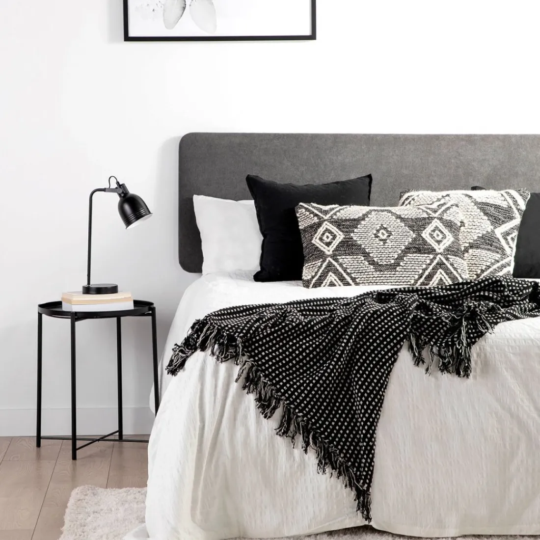 Klast Home Cabeceros De Cama>Magali Gris oscuro