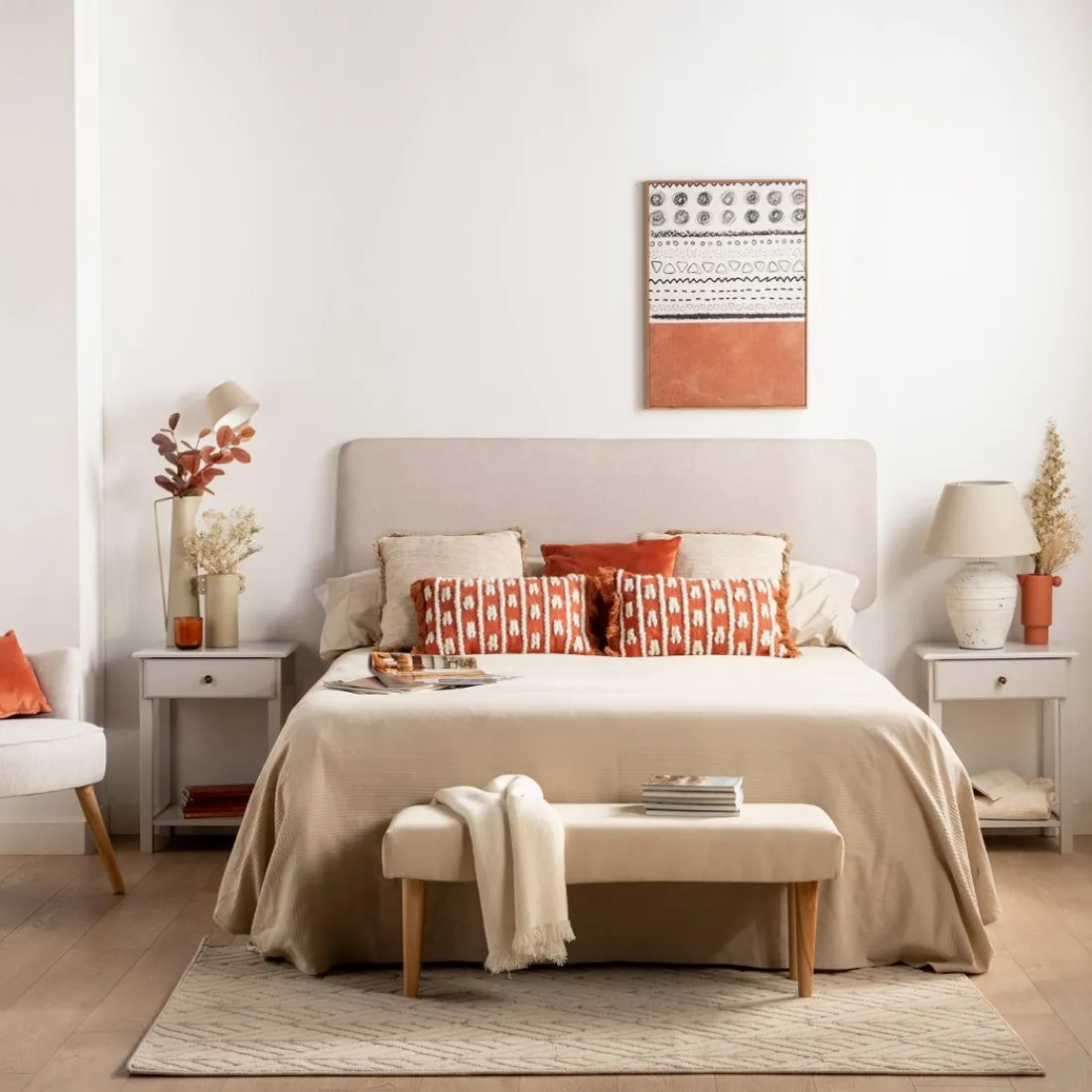 Klast Home Cabeceros De Cama>Magali Beige