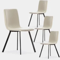 Klast Home Packs 4 Sillas Tapizadas|Sillas De Comedor Y Cocina>Maia Beige