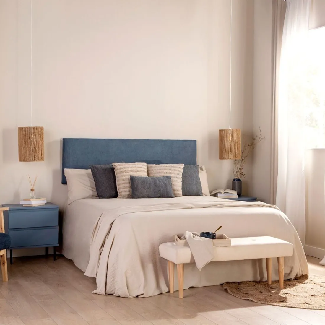 Klast Home Cabeceros De Cama>Malta Azul