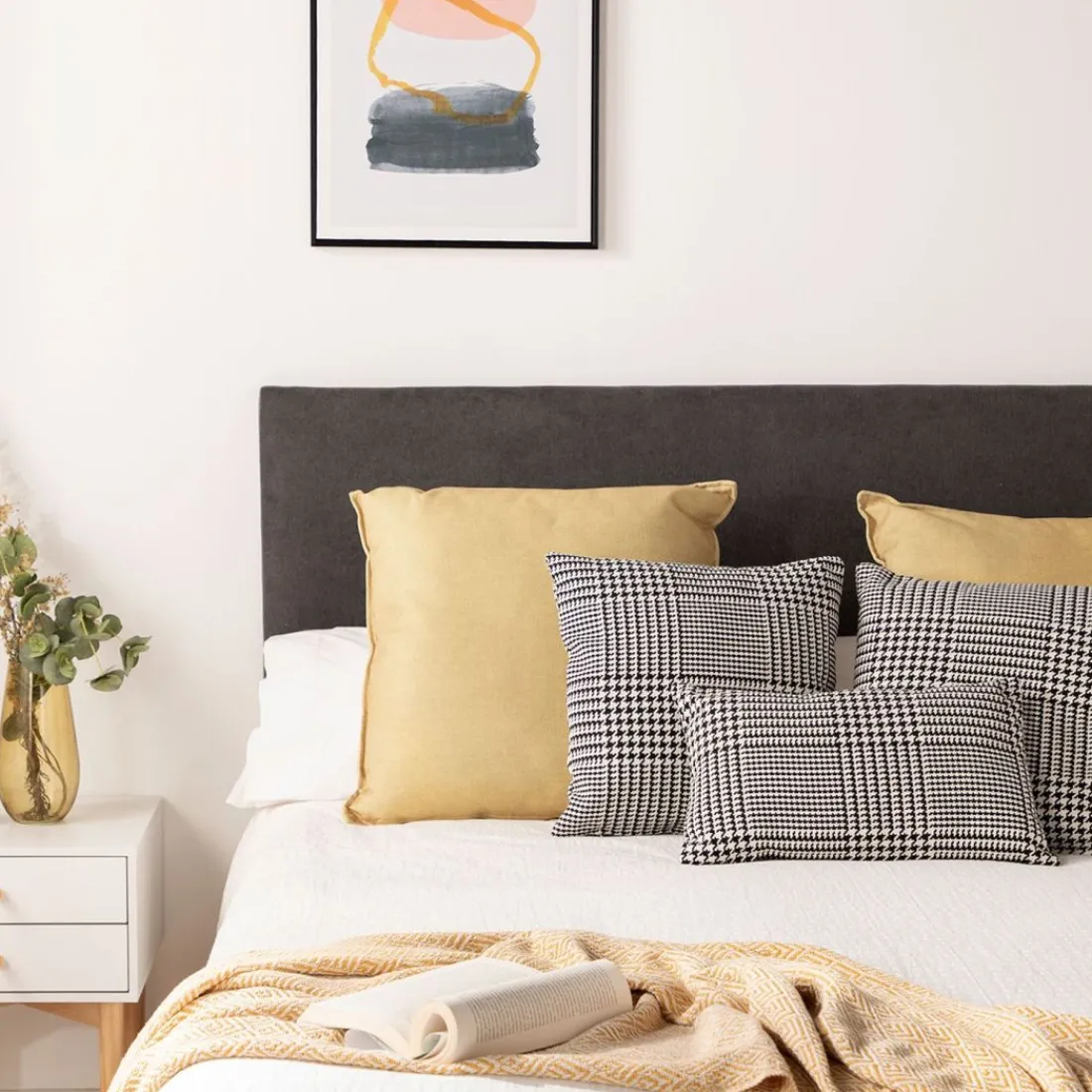 Klast Home Cabeceros De Cama>Malta Gris oscuro