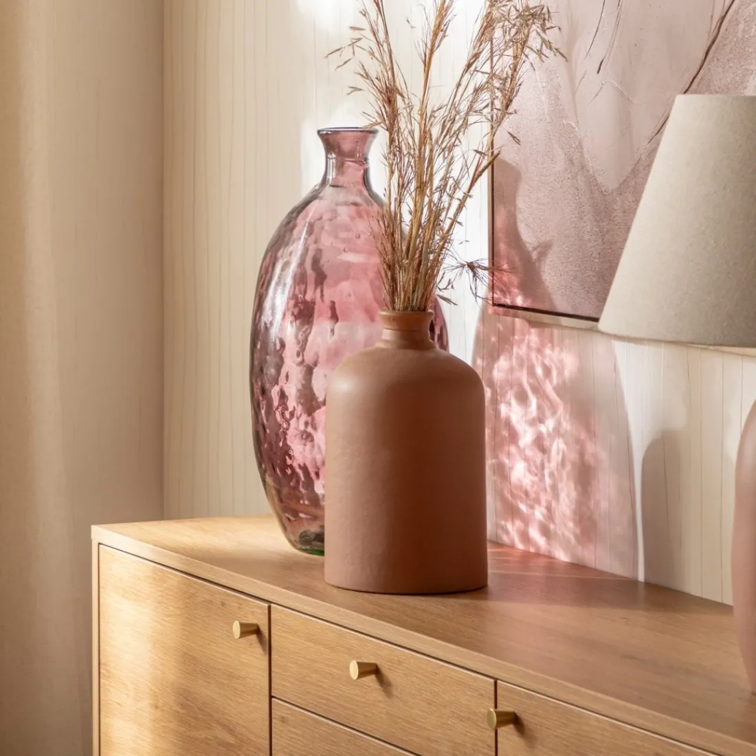 Klast Home Jarrones>Mat Terracota