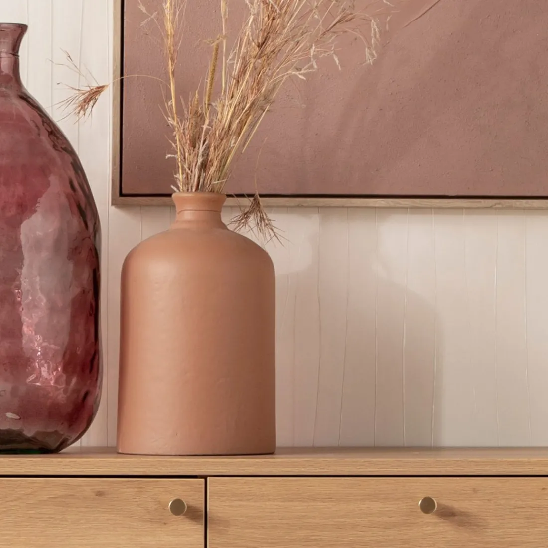 Klast Home Jarrones>Mat Terracota