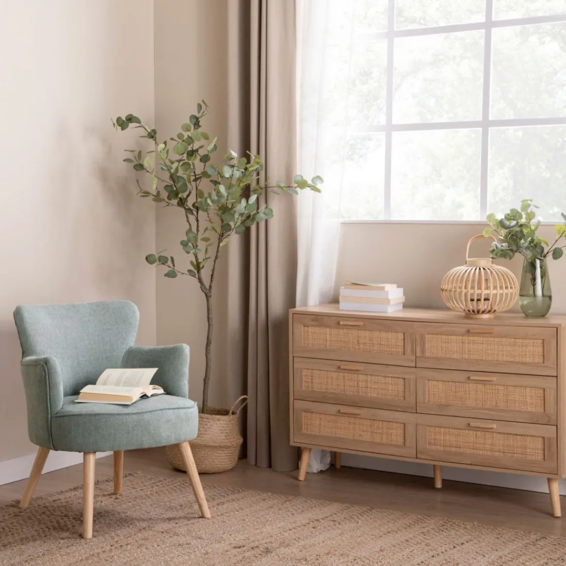 Klast Home Butacas Para Dormitorio|Sillones Y Butacas>Megan Verde