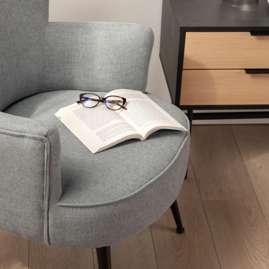 Klast Home Butacas Para Dormitorio|Sillones Y Butacas>Megan Gris