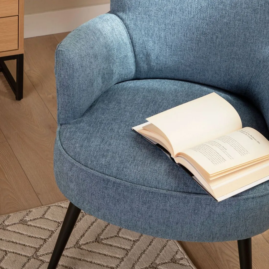 Klast Home Butacas Para Dormitorio|Sillones Y Butacas>Megan Azul