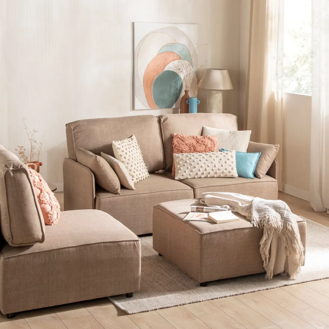 Klast Home Sofás Modulares>Moure Marrón