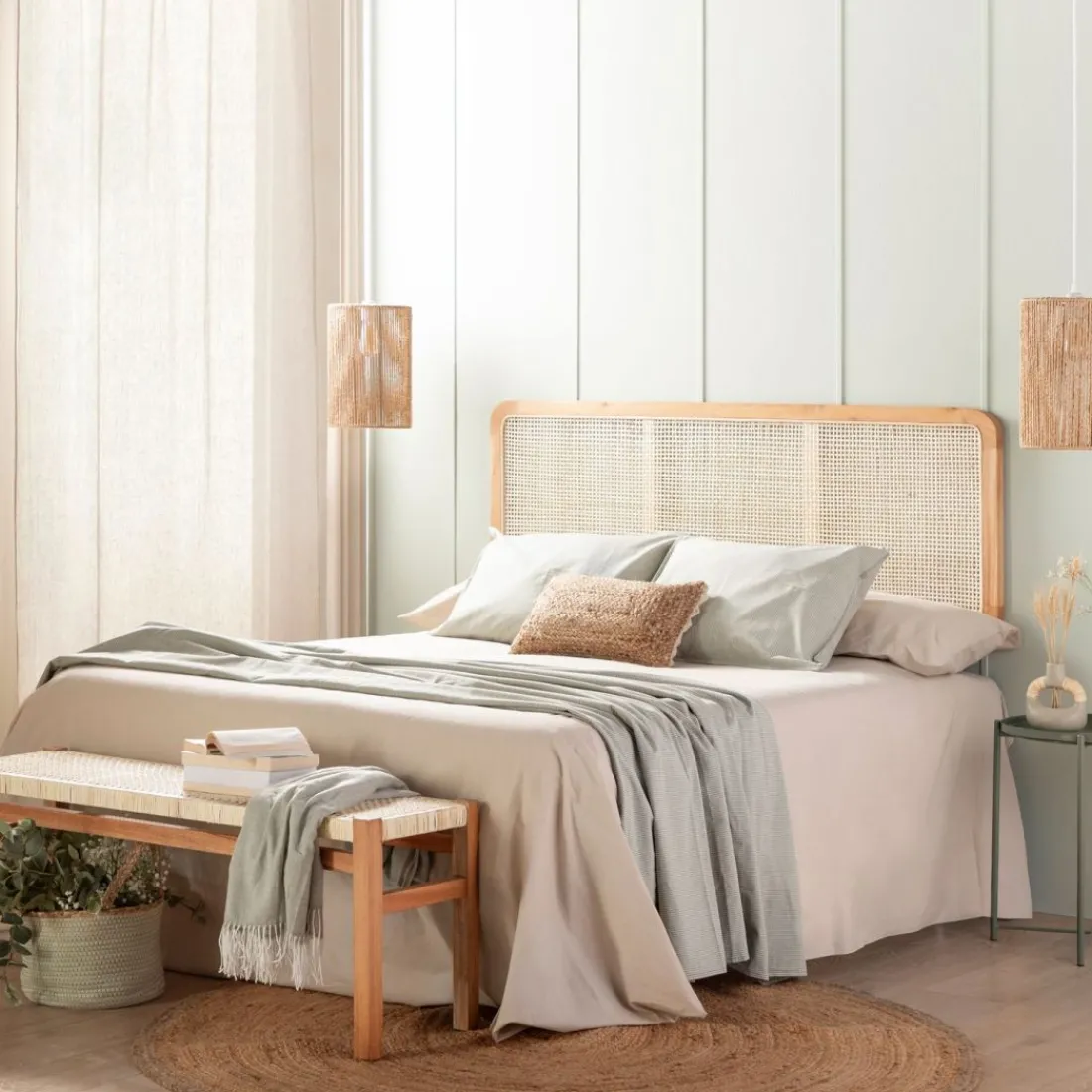 Klast Home Ratán|Cabeceros De Cama>Nera