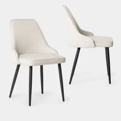Klast Home Packs 2 Sillas Tapizadas|Sillas De Comedor Y Cocina>Nika Beige