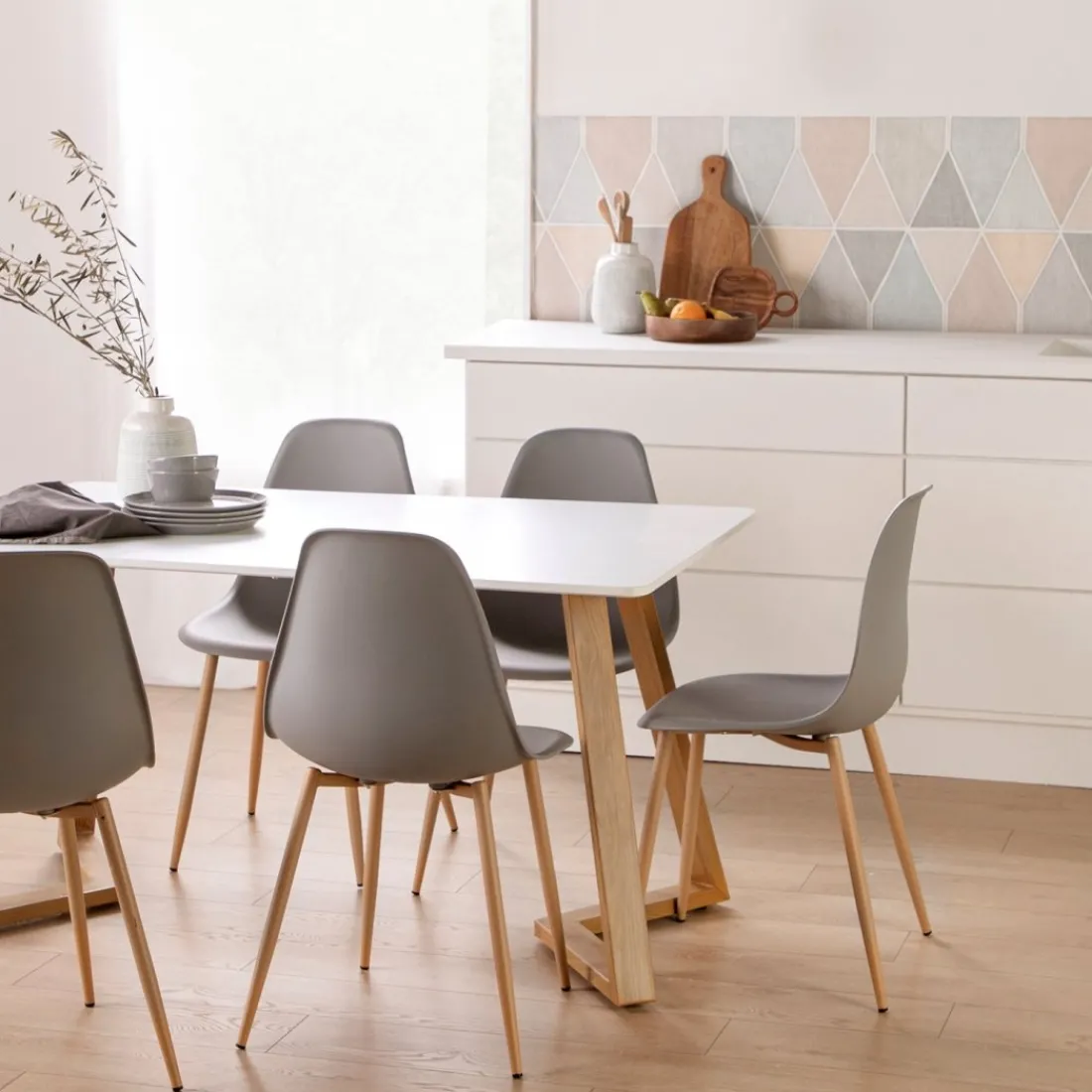 Klast Home Packs 6 Sillas Polipropileno|Sillas De Exterior>Nina Gris