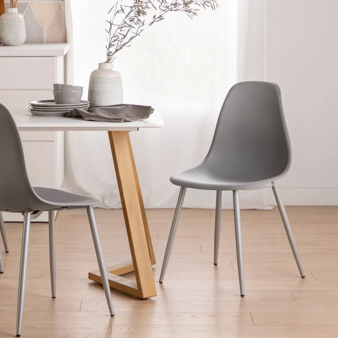 Klast Home Sillas De Exterior|Sillas De Comedor Y Cocina>Nina Gris