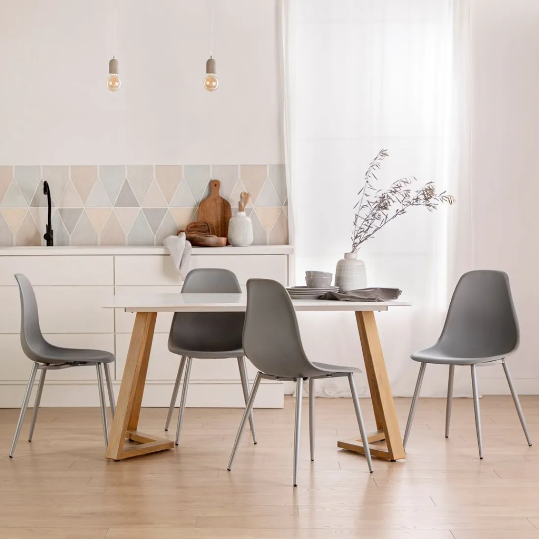 Klast Home Sillas De Exterior|Sillas De Comedor Y Cocina>Nina Gris