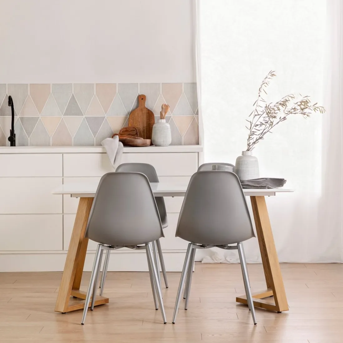 Klast Home Sillas De Exterior|Sillas De Comedor Y Cocina>Nina Gris