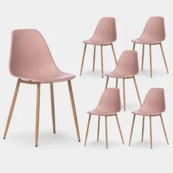 Klast Home Packs 6 Sillas Polipropileno|Sillas De Exterior>Nina Rosa