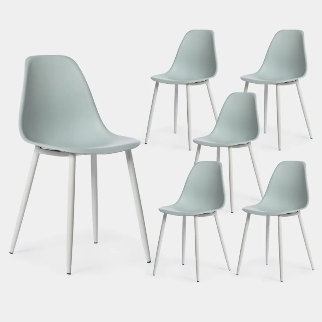 Klast Home Packs 6 Sillas Polipropileno|Sillas De Exterior>Nina Menta