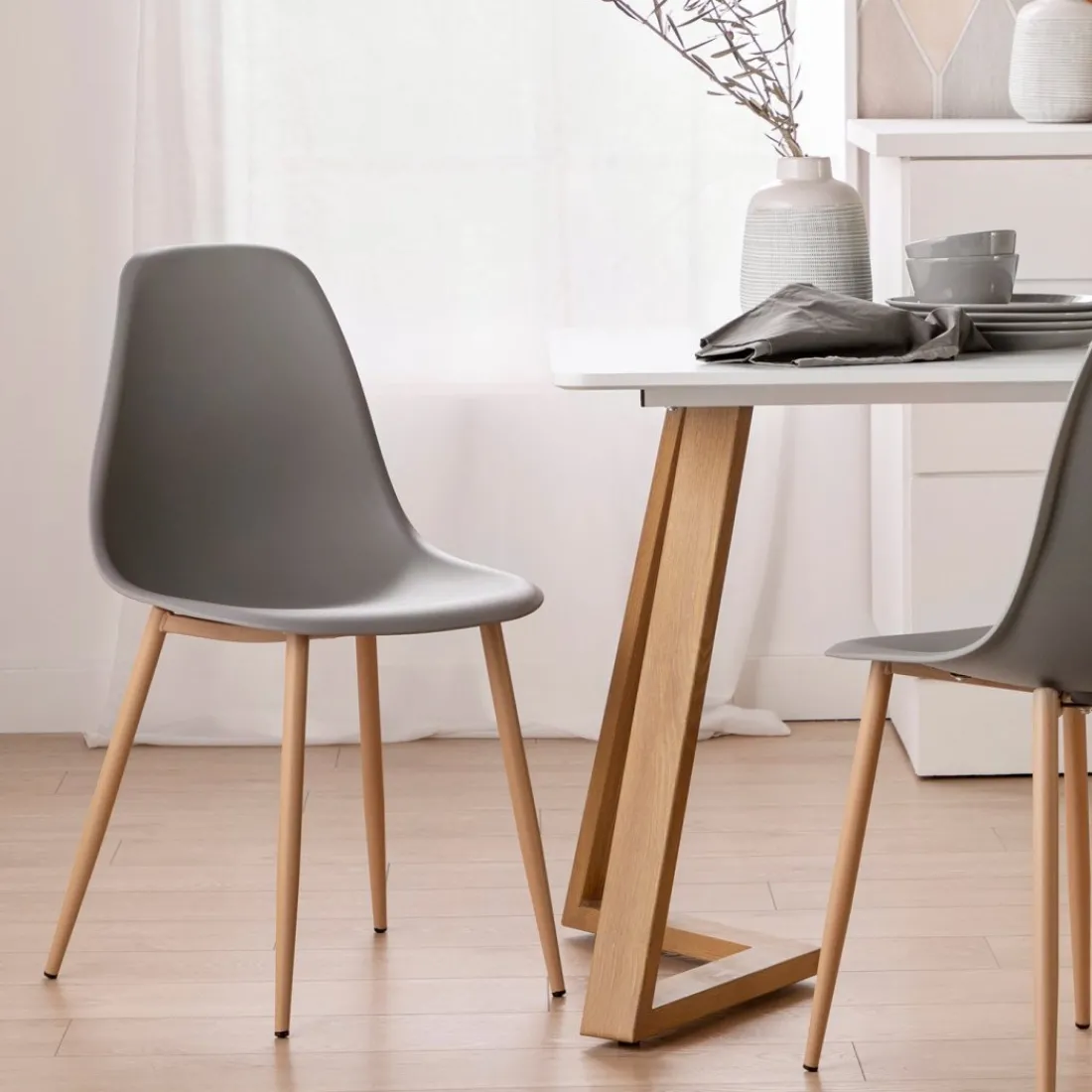 Klast Home Sillas De Exterior|Sillas De Comedor Y Cocina>Nina Gris