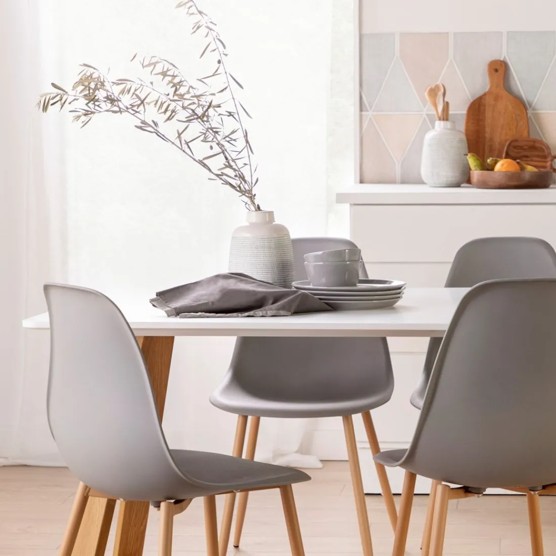 Klast Home Sillas De Exterior|Sillas De Comedor Y Cocina>Nina Gris