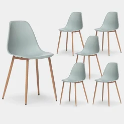 Klast Home Packs 6 Sillas Polipropileno|Sillas De Exterior>Nina Menta