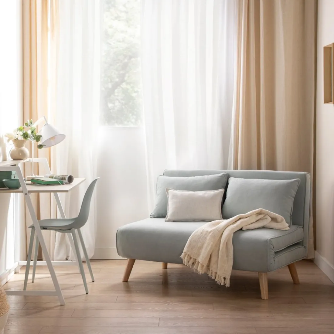 Klast Home Sofás Cama>Noa Aguamarina