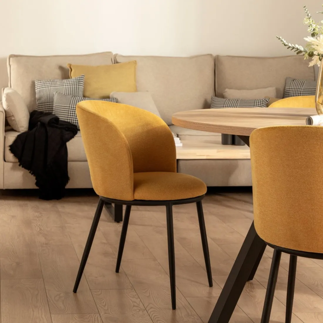 Klast Home Sillas De Comedor Y Cocina>Nolan Mostaza