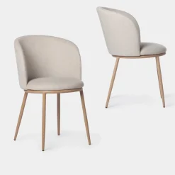 Klast Home Packs 2 Sillas Tapizadas|Sillas De Comedor Y Cocina>Nolan Beige