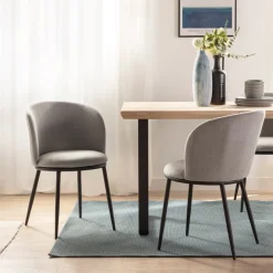 Klast Home Packs 2 Sillas Tapizadas|Sillas De Comedor Y Cocina>Nolan Gris