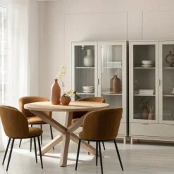 Klast Home Packs 2 Sillas Tapizadas|Sillas De Comedor Y Cocina>Nolan Terracota