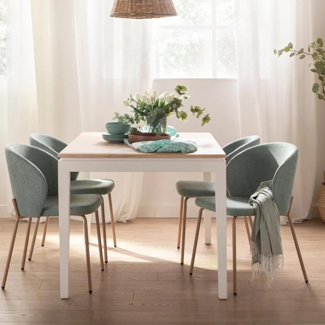 Klast Home Packs 4 Sillas Tapizadas|Sillas De Comedor Y Cocina>Norah Menta